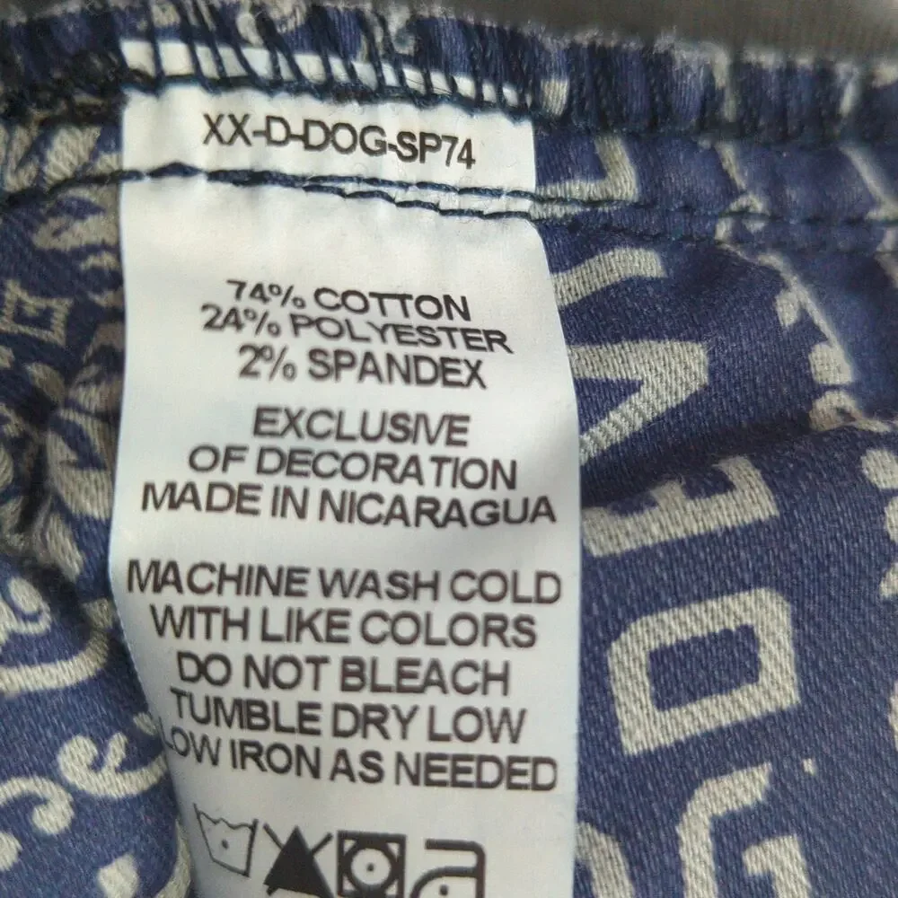 Devil Dog Jeans Mens 40x30 Blue Dark‎ Wash Athletic Fit Stretch